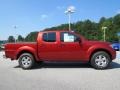 2012 Lava Red Nissan Frontier SV Crew Cab  photo #6