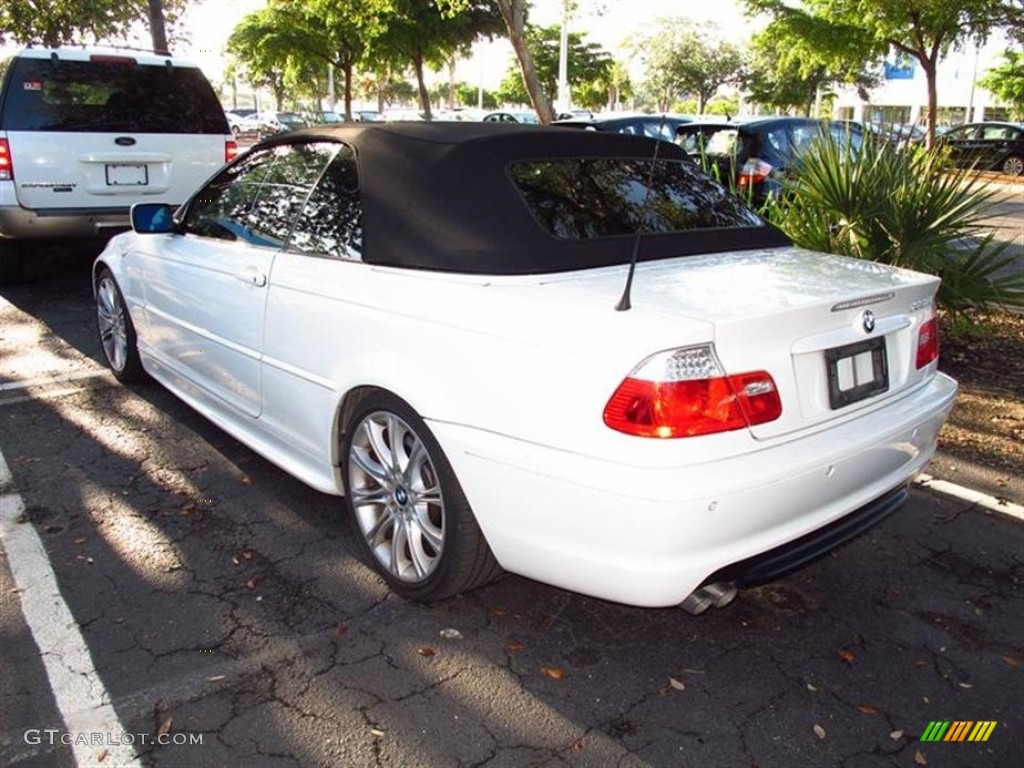 2004 3 Series 330i Convertible - Alpine White / Sand photo #3