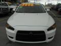 2008 Wicked White Mitsubishi Lancer ES  photo #2