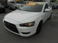 2008 Wicked White Mitsubishi Lancer ES  photo #3