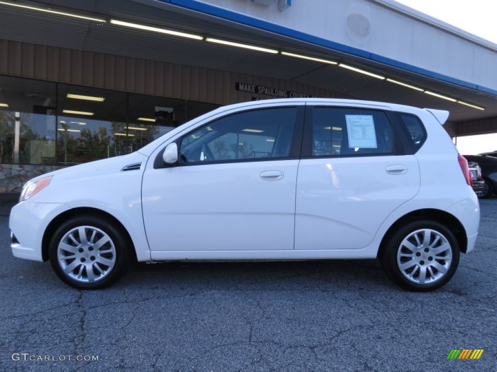 Summit White 2010 Chevrolet Aveo Aveo5 LT Exterior Photo #69500899