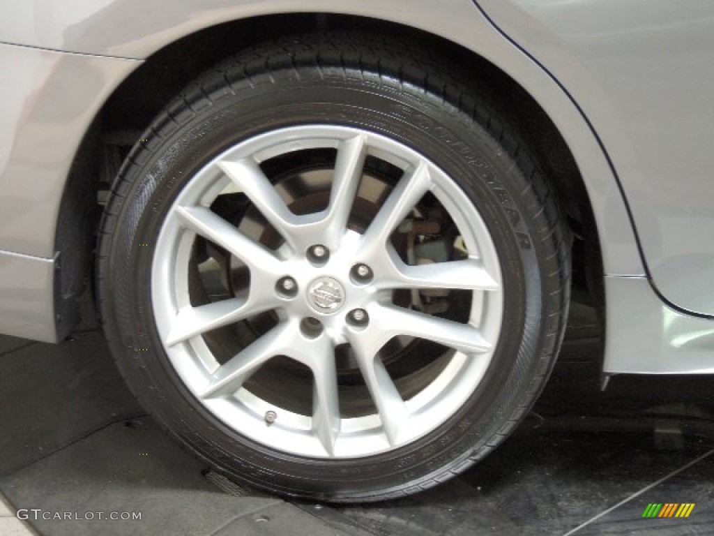 2009 Maxima 3.5 SV - Precision Gray Metallic / Frost Leather photo #6
