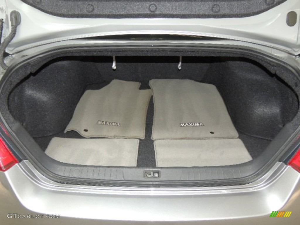 2009 Maxima 3.5 SV - Precision Gray Metallic / Frost Leather photo #9