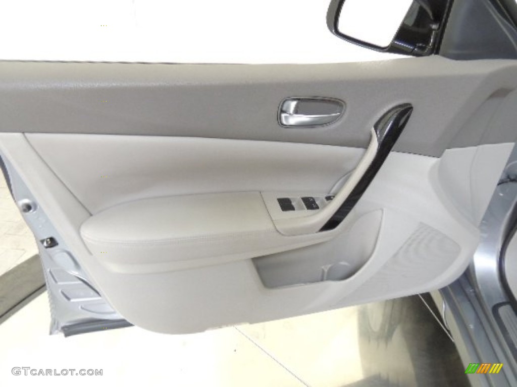 2009 Maxima 3.5 SV - Precision Gray Metallic / Frost Leather photo #15