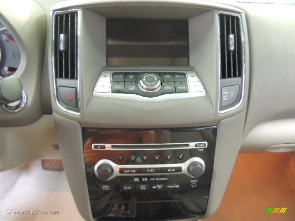 2009 Maxima 3.5 SV - Precision Gray Metallic / Frost Leather photo #20