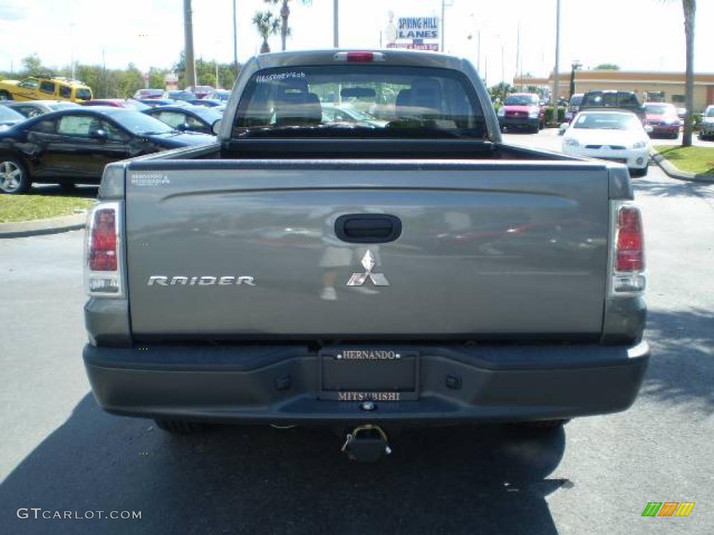 2008 Raider LS Extended Cab - Granite Gray Metallic / Slate photo #4