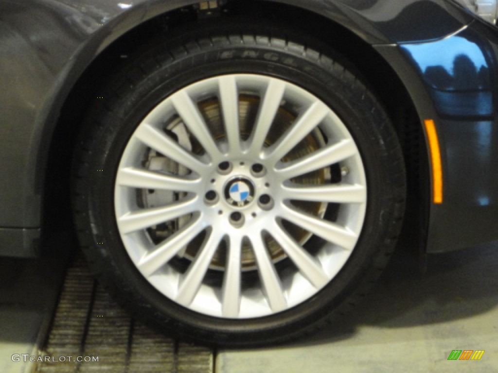 2012 7 Series 750Li xDrive Sedan - Dark Graphite Metallic / Black photo #34