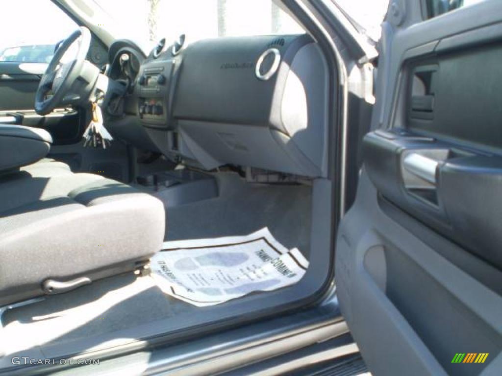 2008 Raider LS Extended Cab - Granite Gray Metallic / Slate photo #21