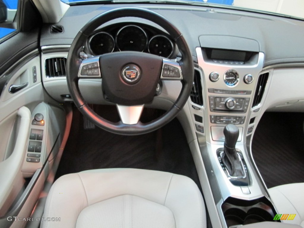 2010 Cadillac CTS 4 3.0 AWD Sedan Light Titanium/Ebony Dashboard Photo #69504199