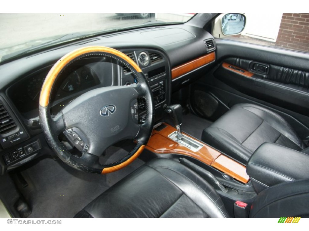 Graphite Interior 2002 Infiniti QX4 4x4 Photo #69504787