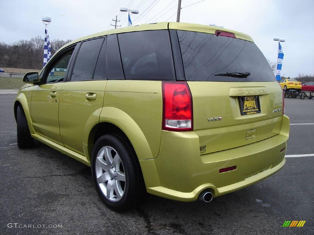 2004 VUE Red Line AWD - Electric Lime / Tan photo #3