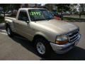 1999 Harvest Gold Metallic Ford Ranger XLT Regular Cab  photo #3