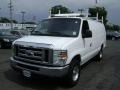 Oxford White 2008 Ford E Series Van E350 Super Duty Commericial