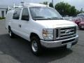 2008 Oxford White Ford E Series Van E350 Super Duty Commericial  photo #3