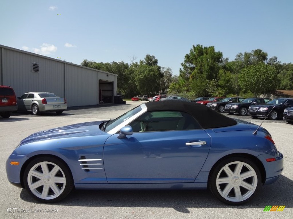Aero Blue Pearlcoat 2005 Chrysler Crossfire Limited Roadster Exterior Photo #69507079