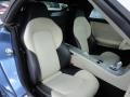 2005 Chrysler Crossfire Dark Slate Grey/Vanilla Interior Front Seat Photo