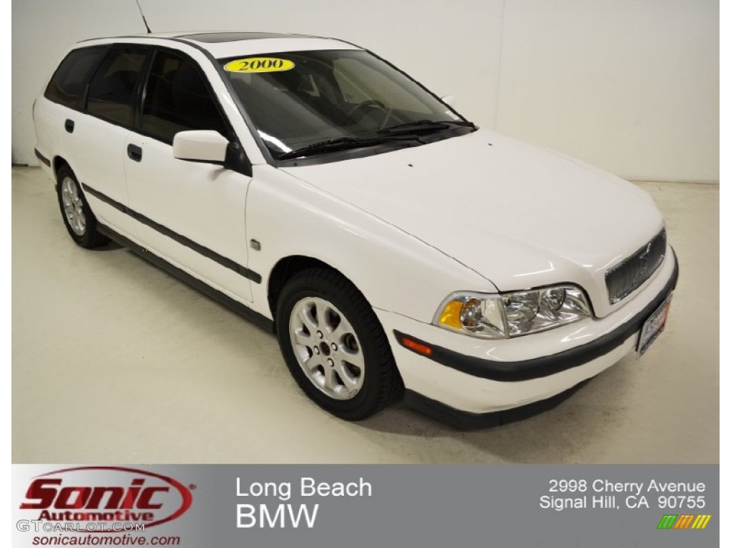 2000 V40 1.9T Wagon - White / Silver Gray photo #1