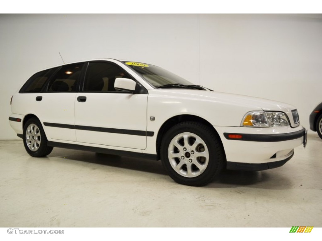 2000 V40 1.9T Wagon - White / Silver Gray photo #2