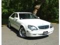 Alabaster White 2002 Mercedes-Benz S 430 Sedan