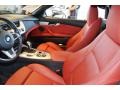 Coral Red Front Seat Photo for 2010 BMW Z4 #69508783