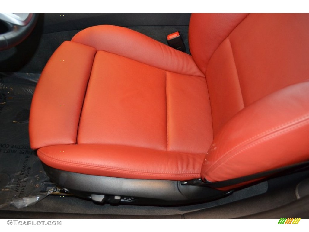 2010 Z4 sDrive35i Roadster - Jet Black / Coral Red photo #10