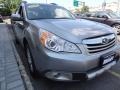 2010 Steel Silver Metallic Subaru Outback 2.5i Limited Wagon  photo #11