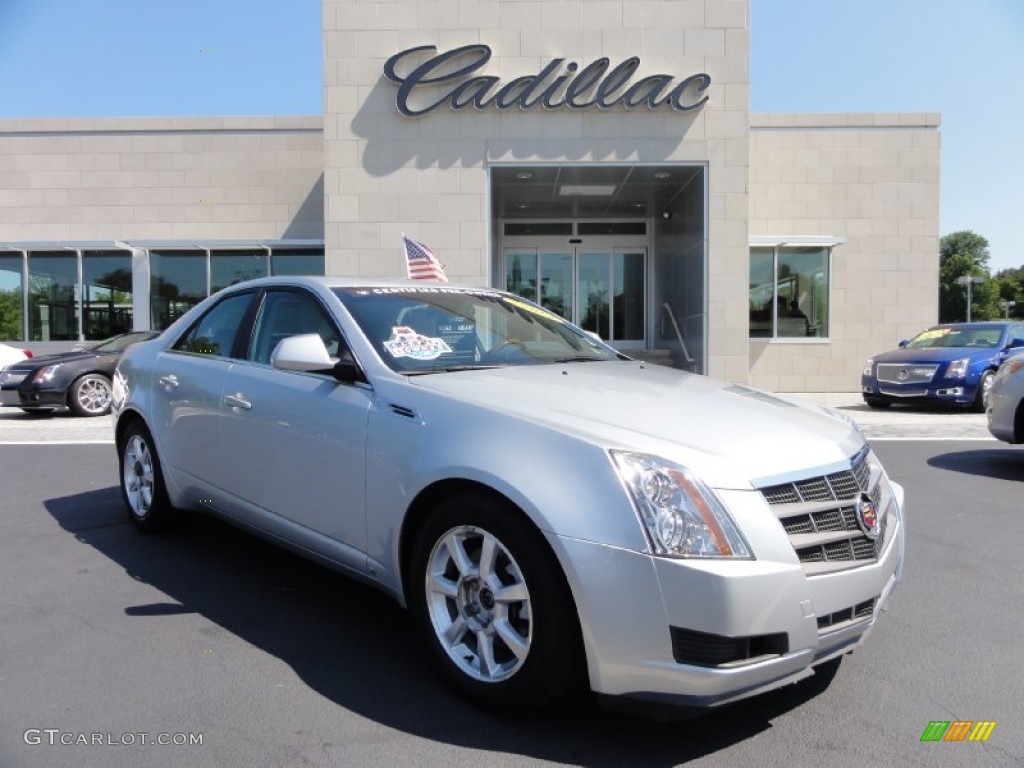 2009 CTS 4 AWD Sedan - Radiant Silver / Light Titanium/Ebony photo #5