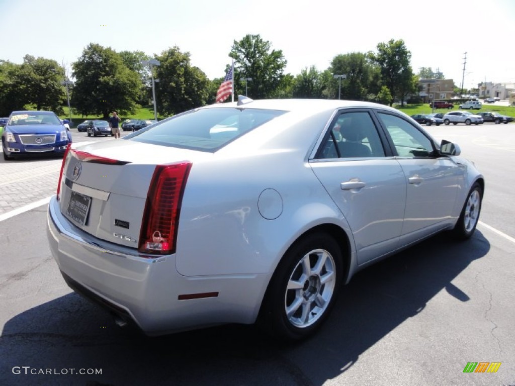 2009 CTS 4 AWD Sedan - Radiant Silver / Light Titanium/Ebony photo #8