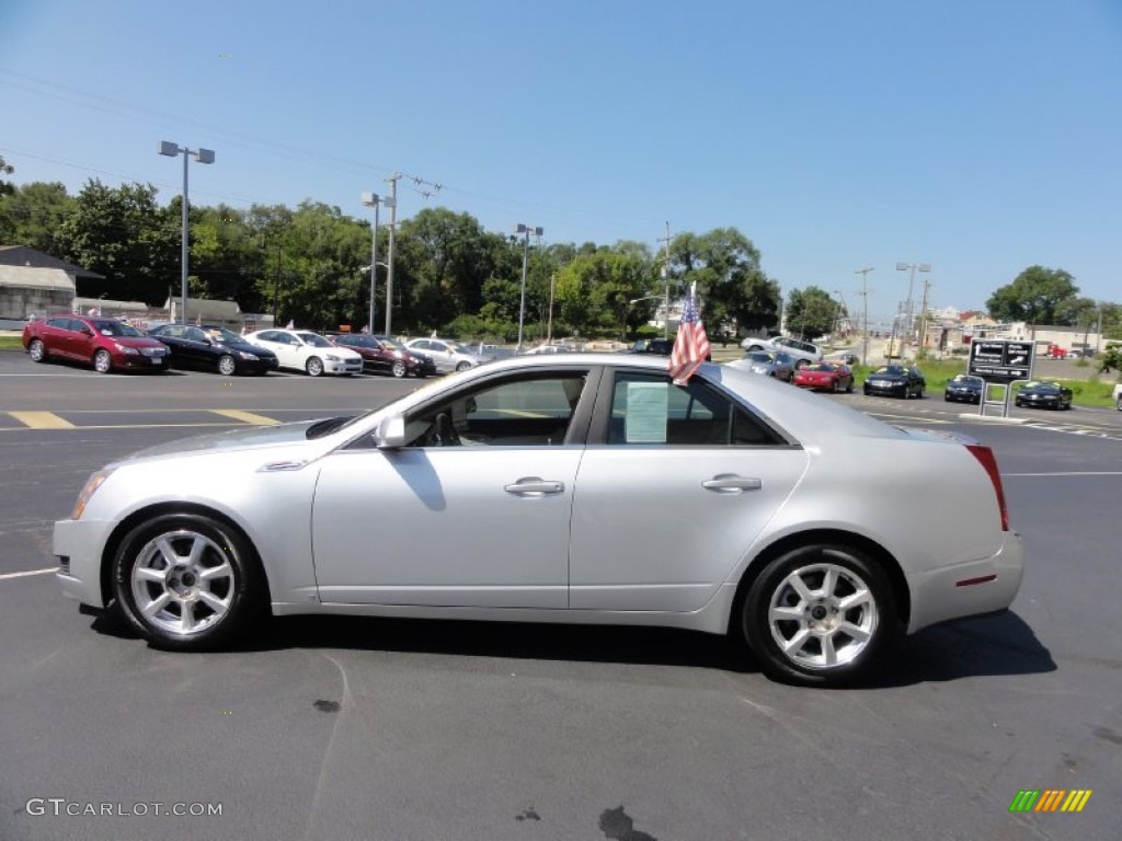 2009 CTS 4 AWD Sedan - Radiant Silver / Light Titanium/Ebony photo #11