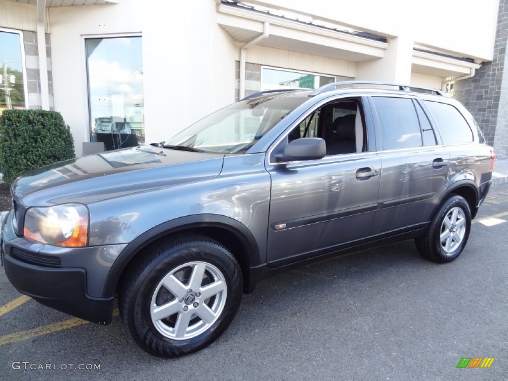 2005 XC90 2.5T AWD - Titanium Gray Metallic / Graphite photo #2