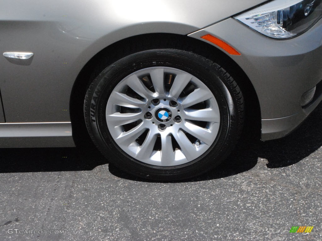 2009 3 Series 328i Sedan - Platinum Bronze Metallic / Beige photo #2