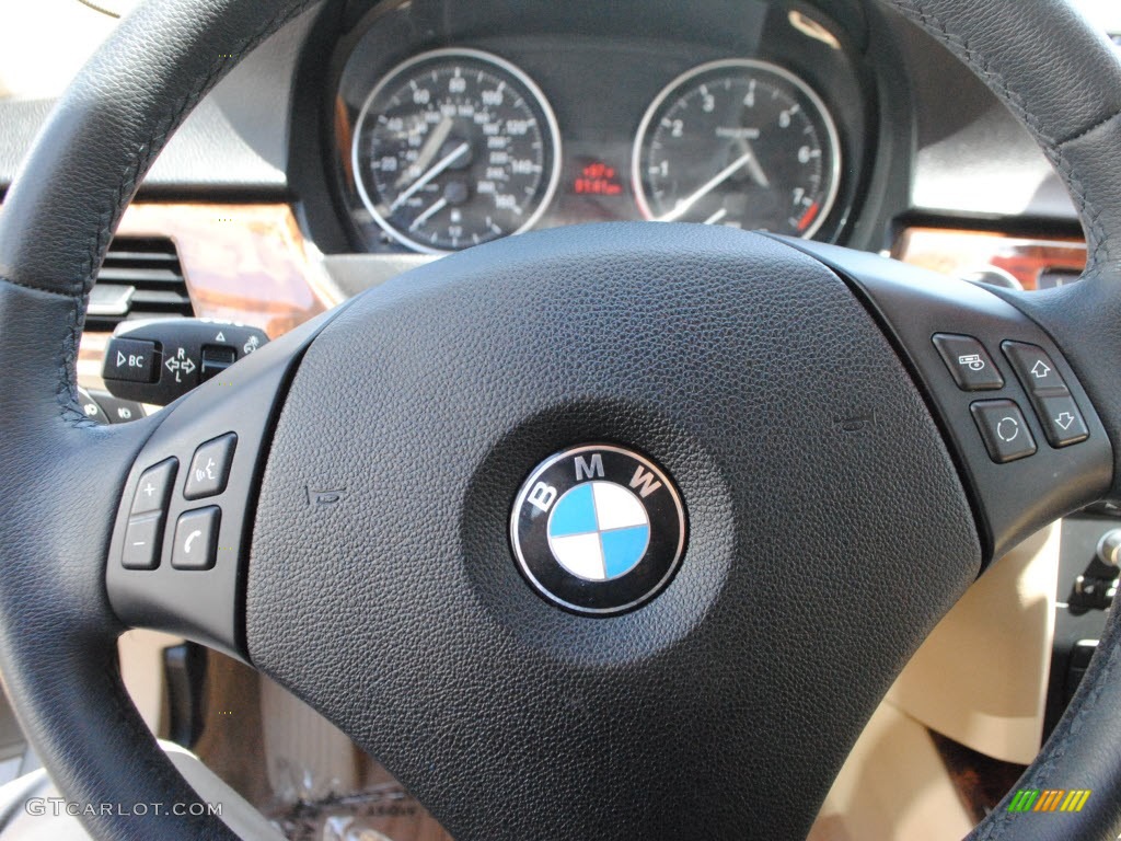 2009 3 Series 328i Sedan - Platinum Bronze Metallic / Beige photo #20