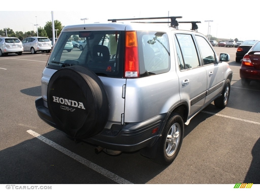 2001 CR-V EX 4WD - Satin Silver Metallic / Dark Gray photo #2