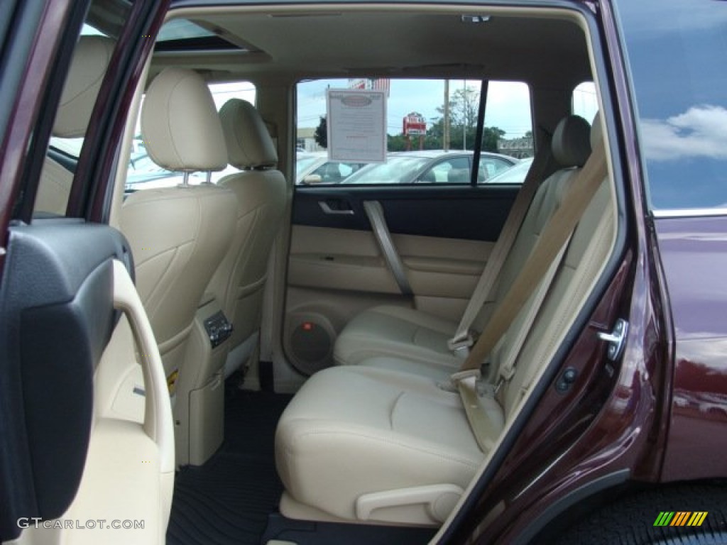 2012 Toyota Highlander SE 4WD Rear Seat Photo #69510049