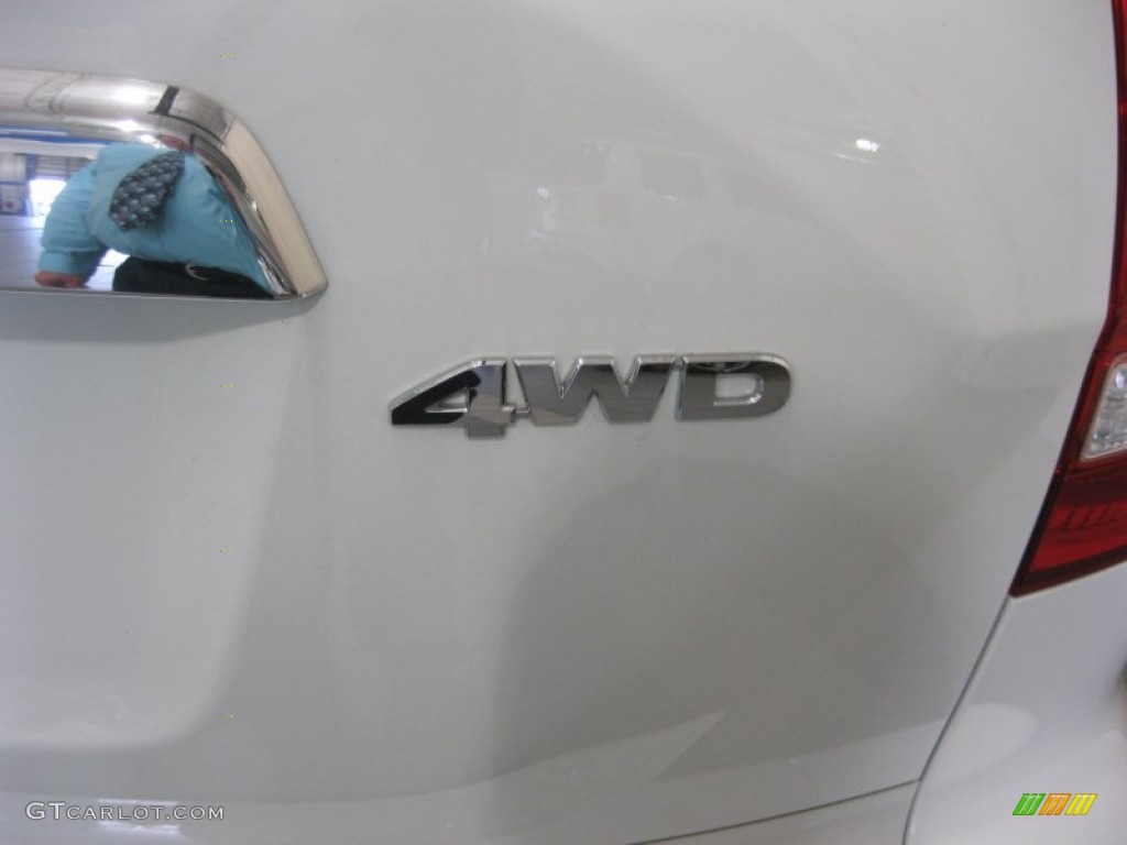 2010 CR-V EX-L AWD - Taffeta White / Gray photo #13