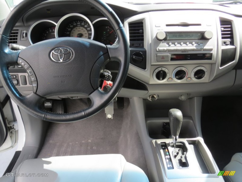 2006 Toyota Tacoma V6 TRD Sport Double Cab 4x4 Graphite Gray Dashboard Photo #69511019