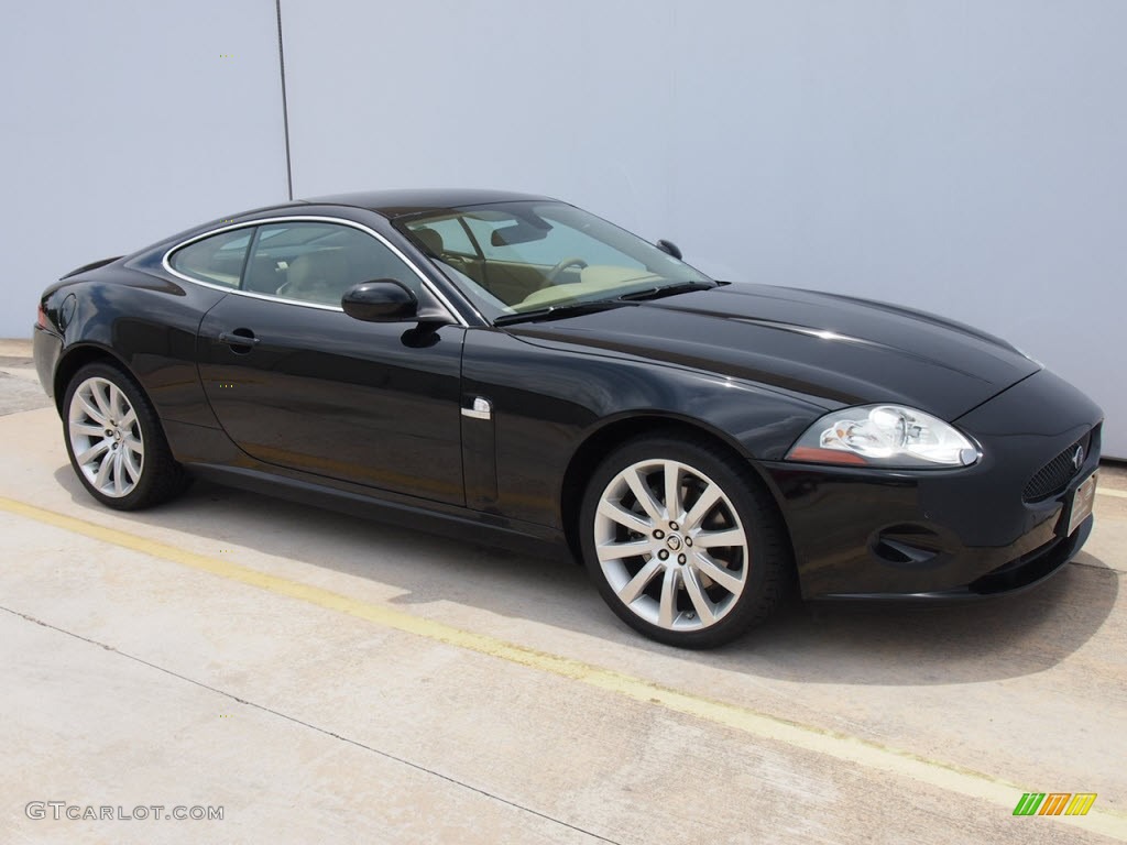 Ebony Black 2009 Jaguar XK XK8 Coupe Exterior Photo #69511447