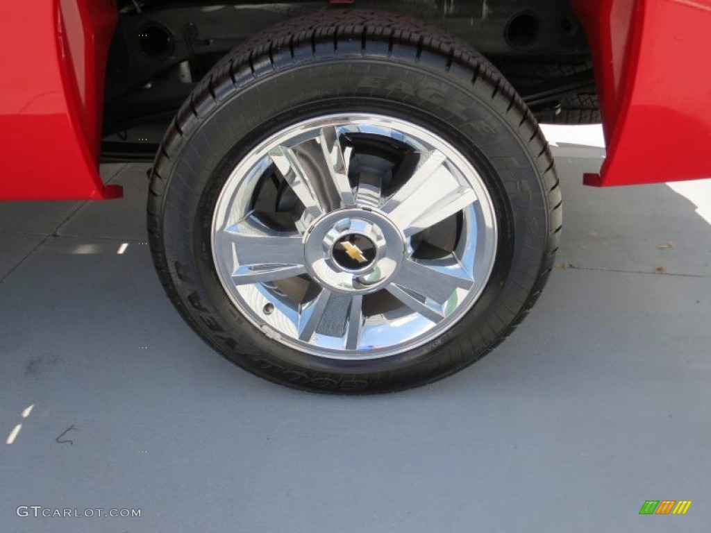 2012 Silverado 1500 LT Crew Cab - Victory Red / Ebony photo #11