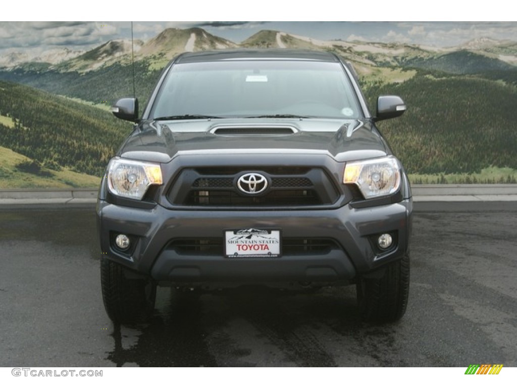 2012 Tacoma V6 TRD Sport Double Cab 4x4 - Magnetic Gray Mica / Graphite photo #4