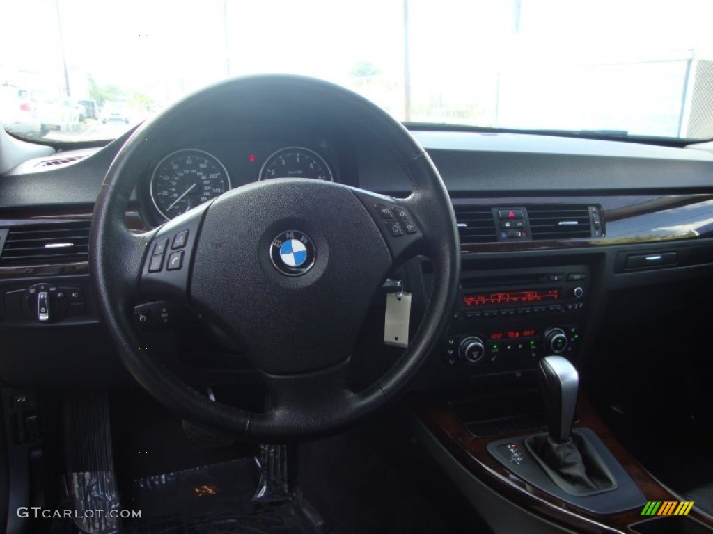 2010 3 Series 328i xDrive Sedan - Space Gray Metallic / Black photo #46