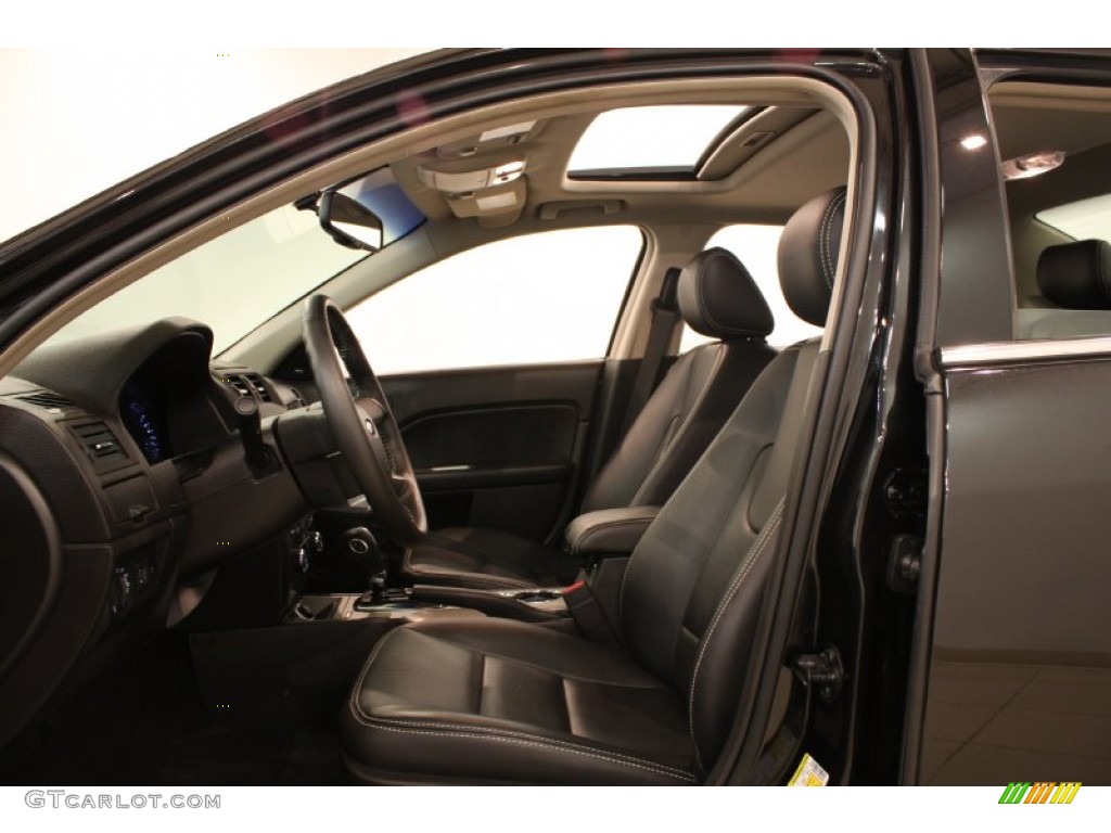 2011 Fusion SEL V6 - Tuxedo Black Metallic / Charcoal Black photo #7