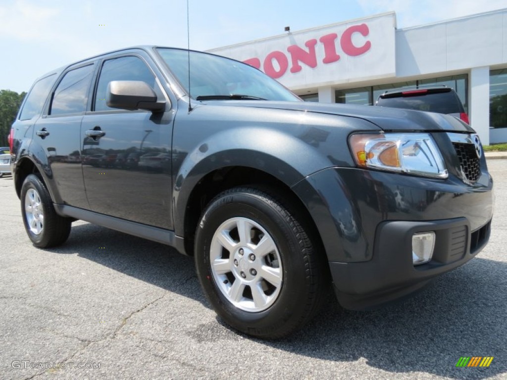 2009 Tribute i Sport - Monterey Gray Metallic / Dark Chocolate photo #1