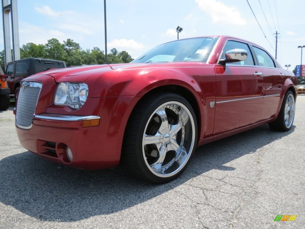 Inferno Red Crystal Pearlcoat 2007 Chrysler 300 C HEMI Exterior Photo #69515659