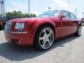 2007 Inferno Red Crystal Pearlcoat Chrysler 300 C HEMI  photo #3