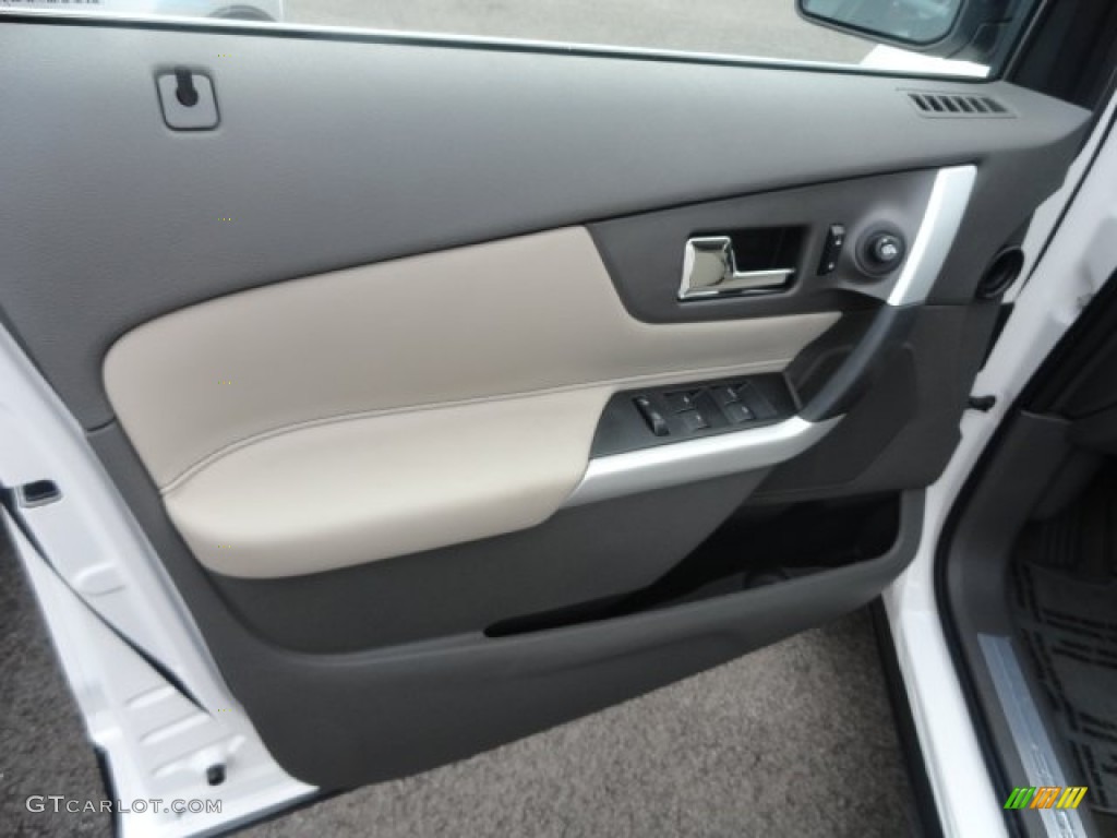 2013 Ford Edge Limited AWD Medium Light Stone Door Panel Photo #69516178