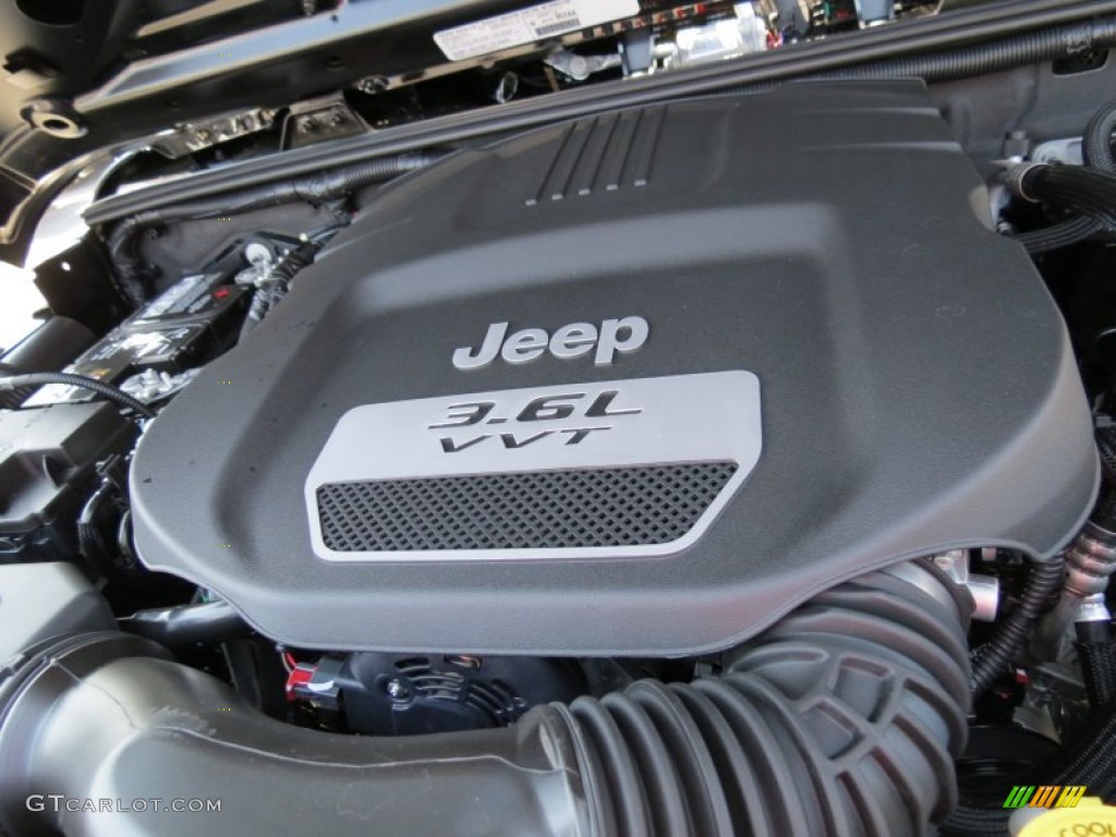 2013 Jeep Wrangler Unlimited Sport S 4x4 3.6 Liter DOHC 24-Valve VVT Pentastar V6 Engine Photo #69516239