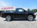 2012 Black Dodge Ram 1500 Express Regular Cab  photo #8