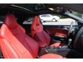 Magma Red Interior Photo for 2012 Audi S5 #69517405