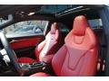 Magma Red Front Seat Photo for 2012 Audi S5 #69517429