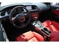 2012 Audi S5 Magma Red Interior Prime Interior Photo